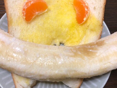 みかん＆オレンジ＆バナナの食パン♪（小麦粉NG！）